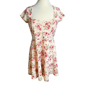 Three Hearts Cap Sleeve Dress Size Juniors Large